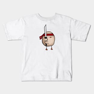 Samurai Duckling Kids T-Shirt